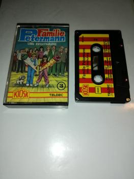 Familie Petermann Folge 3 Ullis Einschulung 5-fach Silber geschraubt Schwarz mit Rot-Gelben Aufkleber 4.24756 CD Teldec