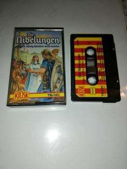 Die Nibelungen Folge 3 König Gunther wir munter 4-fach Schwarz geschraubt Schwarz mit Rot-Gelben Aufkleber 4.24762 CD Teldec