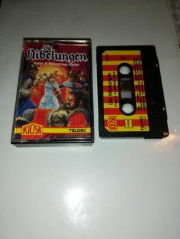 Die Nibelungen Folge 8 Kriemhilds Rache 5-fach Schwarz geschraubt Schwarz mit Rot-Gelben Aufkleber 4.24767 CD Teldec