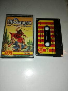 Die Nibelungen Folge 7 Der Streit der Königinnen 5-fach Silber geschraubt Schwarz mit Rot-Gelben Aufkleber 4.24766 CD Teldec