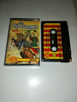 Die Nibelungen Folge 6 Die Doppelhochzeit 4-fach Silber geschraubt Schwarz mit Rot-Gelben Aufkleber 4.24765 CD Teldec