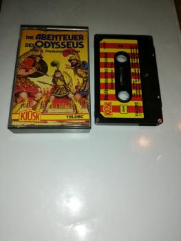 Die Abenteuer des Odysseus Folge 3 Zweikampf von Troja 5-fach Silber geschraubt Schwarz mit Rot-Gelben Aufkleber 4.25337 CD Teldec