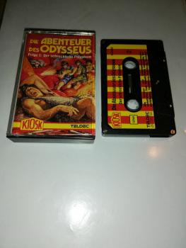 Die Abenteuer des Odysseus Folge 5 Der schreckliche Polyphem 5-fach Silber geschraubt Schwarz mit Rot-Gelben Aufkleber 4.25339 CD Teldec