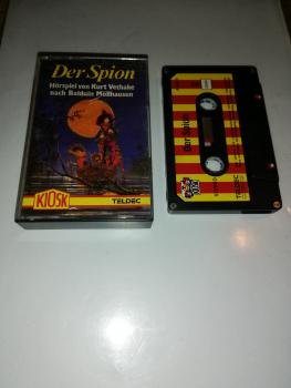 Der Spion 4-fach Silber geschraubt Schwarz mit Rot-Gelben Aufkleber 4.24415 CD Teldec