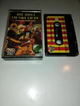 Die drei Musketiere 4-fach Silber geschraubt Schwarz mit Rot-Gelben Aufkleber 4.23927 CD Teldec