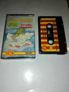 Frau Holle/Das tapfere Schneiderlein 4-fach Silber geschraubt Schwarz mit Rot-Gelben Aufkleber 4.24465 CD Teldec