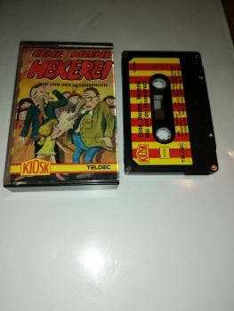 Eene Meene Hexerei Bibi und der Hexenspruch 4-fach Silber geschraubt Schwarz mit Rot Gelben Aufkleber 4.24469 CD Teldec (Neues Kiosk Logo)