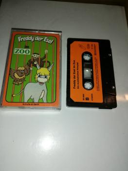 Freddy der Esel Folge 5 im Zoo Schwarz mit Orangen Aufkleber 60464