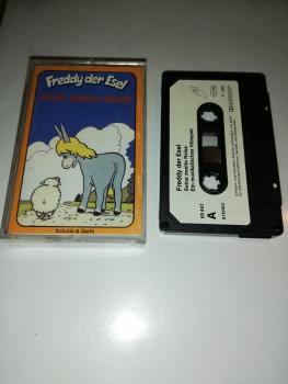 Freddy der Esel Folge 2 seine zweite Reise 5-fach Schwarz geschraubt Schwarz mit Weißen Aufkleber 60447