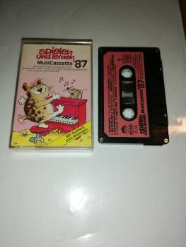 Spielen und Lernen 87 4-fach Silber geschraubt Schwarz mit Rosa Aufkleber 63003