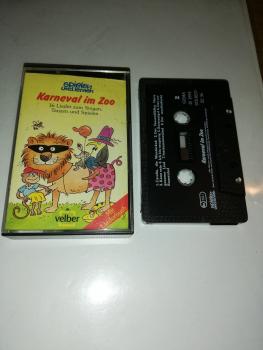 Spielen und Lernen Karneval im Zoo Schwarz mit Weißen Druck 1994-1