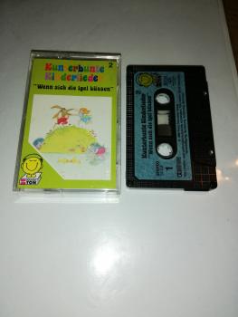 Kunterbunte Kinderlieder Folge 2 Wenn sich Igel küssen 5-fach Schwarz geschraubt Schwarz mit Blauen Aufkleber 5022 Schneiderton