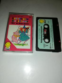 Kunterbunte Kinderlieder Folge 17 Wie ne Hexe hexen Schwarz mit Blauen Aufkleber 5112 Schneiderton