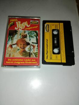 Hey Pippi Langstrumpf Die schönsten Lieder aus Astrid Lindgrens Kinderwelt Schwarz mit Gelben Aufkleber 832140-4 Karussell