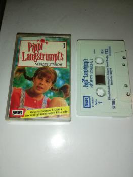Pippi Langstrumpf`s neuste Streiche Folge 1 Weiß mit Blauen Druck 514221.0 Europa