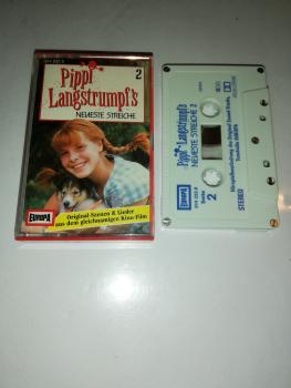 Pippi Langstrumpf`s Neueste Streiche Folge 2 5-fach Silber geschraubt Weiß mit Blauen Druck 514222.9 Europa