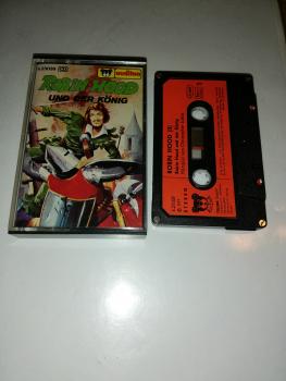 Robin Hood und der König (II) 4-fach Silber geschraubt Schwarz mit Orangen Aufkleber 4.23039 CD Auditon