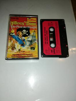 Francis Drake Der Pirat der Königin 4-fach Silber geschraubt Schwarz mit Roten Aufkleber 4.23388 CD Auditon