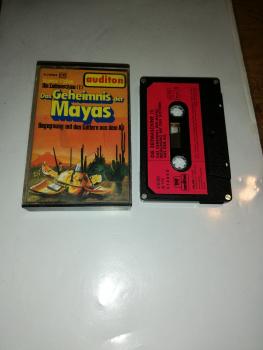 Die Zeitmaschine Folge 1 Das Geheimnis der Mayas 4-fach Silber geschraubt Schwarz mit Roten Aufkleber 4.23583 CD Auditon