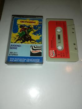 Old Firehand Grau mit Roten Aufkleber 691.311 Zebra