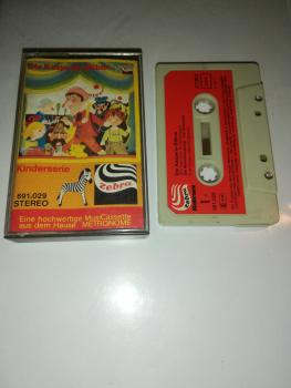 Die Kasperle-Bühne Grau mit Roten Aufkleber 691.029 Zebra