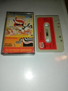 Der kleine Muck Grau mit Roten Aufkleber 691.022 Zebra