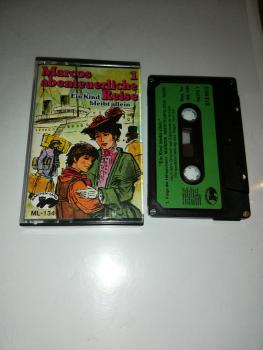 Marcos abenteuerliche Reise Folge 1 Ein Kind bleibt allein 4-fach Silber geschraubt Schwarz mit grünen Aufkleber ML-134