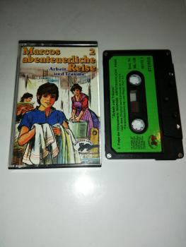 Marcos abenteuerliche Reise Folge 2 Arbeit und Träume allein 4-fach Silber geschraubt Schwarz mit grünen Aufkleber ML-135