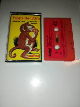 Fipps der Affe Rot mit Roten Aufkleber 49125 UW Auditon