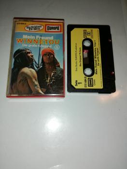 Mein Freund Winnetou Folge 5 Der große Kriegsrat Schwarz mit Beigen Aufkleber 515684.0 Europa