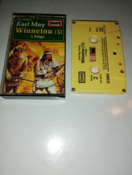 Winnetou 3 Folge 1 5-fach Silber geschraubt Gelb 515845.1 Europa (Grünes Cover)