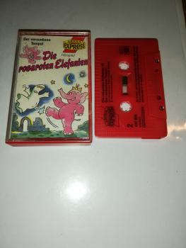 Die rosaroten Elefanten Folge 10 Der versunkene Tempel Rot mit Schwarzen Druck 497869-215 Ariola Express