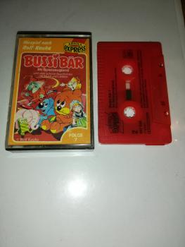 Bussi Bär Folge 7 Im Spielzeugland Rot mit Schwarzen Druck 497666-215 Ariola Express