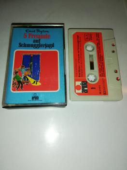 Fünf Freunde auf Schmugglerjagd Grau mit Roten Aufkleber 682195 Ariola Club-Sonderauflage