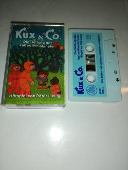 Kux & Co Folge 1 Die Rettung des kalten Miniplaneten Weiß mit Blauen Aufkleber 10301 Eins Extra