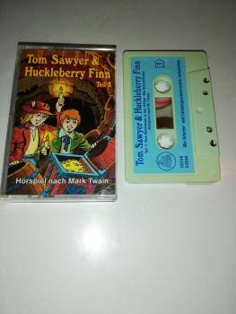 Tom Sawyer & Huckleberry  Finn Folge 3 Weiß mit Blauen Aufkleber 10138 Eins Extra