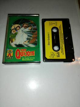 Don Quijote 1 Der Kampf mit den Weinschläuchen 5-fach Silber geschraubt Schwarz mit Gelben Aufkleber 2858 Klax