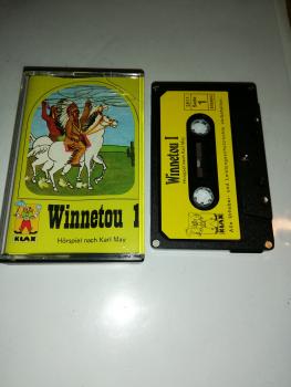 Winnetou 1 5-fach Silber geschraubt Schwarz mit Gelben Aufkleber 2811 Klax