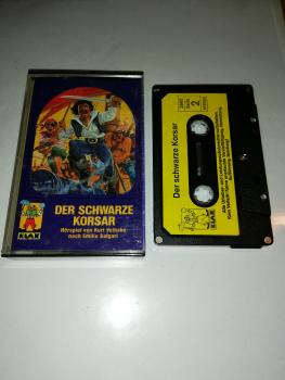 Der Schwarze Korsar 5-fach Silber geschraubt Schwarz mit Gelben Aufkleber 2860 Klax