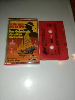 Club der Detektive Folge 3 Das Geheimnis der alten Dschunke Rot mit Schwarzen Druck 495155-211 Maritim