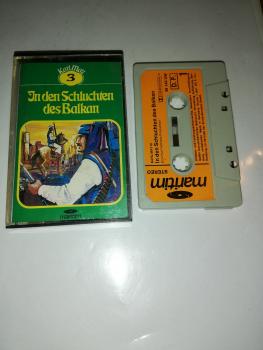 Karl May 3 Grüne Serie In den Schluchten des Balkan Grau mit Orangen Aufkleber 48144 Maritim