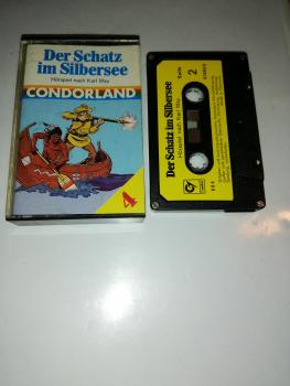 Der Schatz im Silbersee 4-fach Silber geschraubt Schwarz mit Gelben Aufkleber 4 Condorland