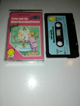 Peter und die Menschenzähnefresser 5-fach Schwarz geschraubt Schwarz mit Blauen Aufkleber 5041 Schneiderton