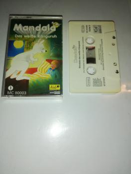 Mandala das weiße Känguruh Folge 1 Weiß mit Schwarzen Druck MC 80003 Kid Polyband