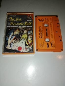 Pat.Kai und der feuerrote Ball Folge 1 Das Geheimnis des kahlen Berges 5-fach Silber geschraubt Orangen mit Orangen Aufkleber 4.23228 Decca