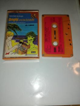 Amphi und die Schatulle 5-fach Silber geschraubt Orange mit Roten Aufkleber 4.23661 CF Decca