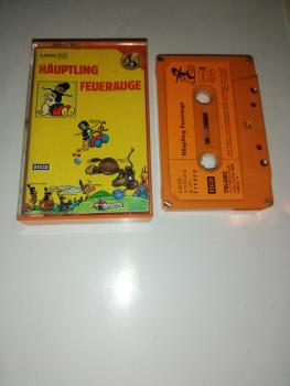 Häuptling Feuerauge 5-fach Silber geschraubt Orange mit Orangen Aufkleber 4.23232 Decca