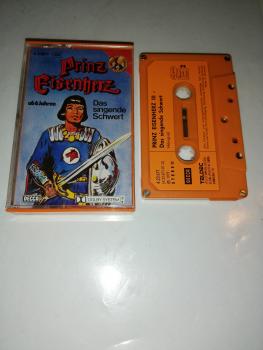 Prinz Eisenherz III Das singende Schwert 5-fach Silber geschraubt Orange mit Orangen Aufkleber 4.23671 CD Decca