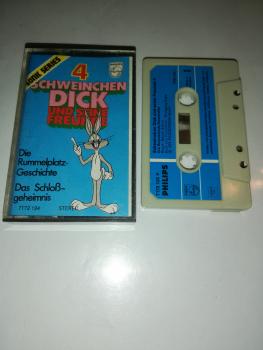 Schweinchen Dick und seine Freunde 4 Grau mit Blauen Aufkleber 7172124 Sonic Series Philips