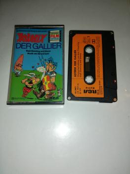 Asterix der Gallier 4-fach Silber geschraubt Schwarz mit Orangen Aufkleber CK 29877 CH RCA